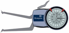 クロップリン社（Kroeplin） ダイヤルキャリパゲージオディテスト(外側 